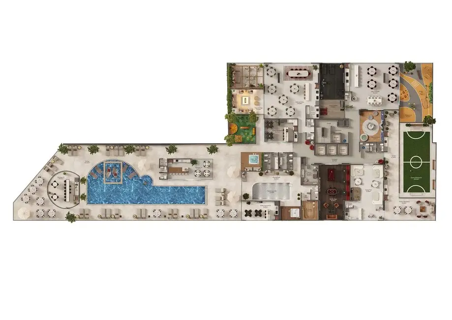 Foto 2 de Apartamento com 3 quartos à venda em Meia Praia, Itapema - SC