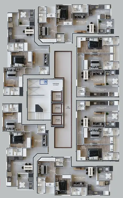 Foto 2 de Apartamento com 2 quartos à venda em Itapema - SC