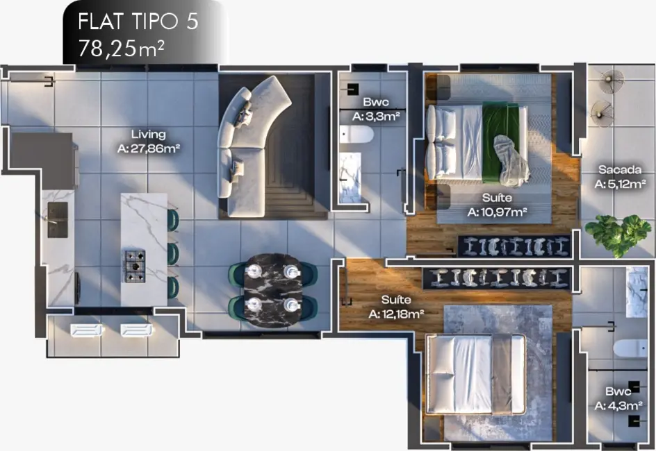 Foto 8 de Apartamento com 1 quarto à venda em Meia Praia, Itapema - SC
