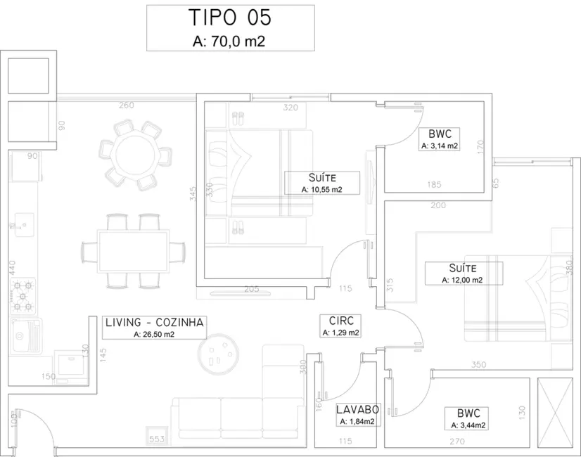 Foto 5 de Apartamento com 3 quartos à venda em Itapema - SC