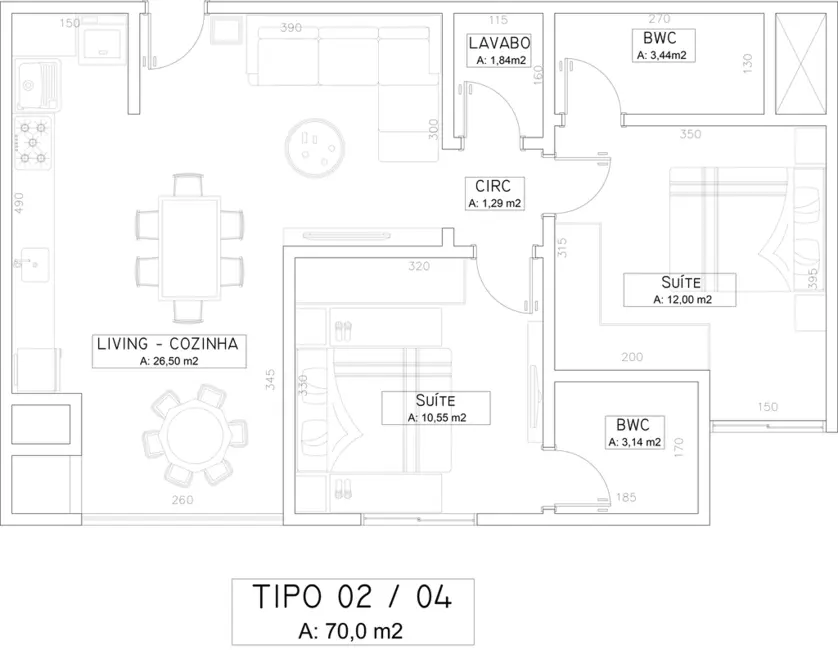Foto 4 de Apartamento com 3 quartos à venda em Itapema - SC