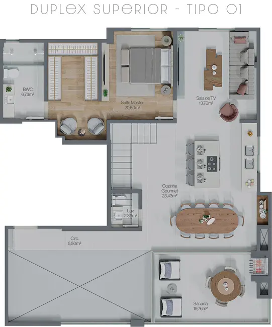 Foto 5 de Apartamento com 3 quartos à venda em Meia Praia, Itapema - SC