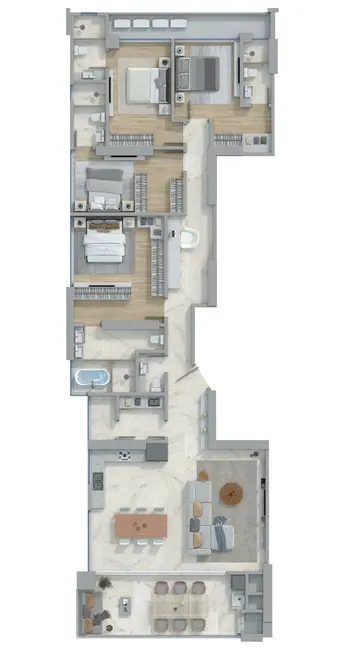 Foto 5 de Apartamento com 4 quartos à venda em Centro, Itapema - SC