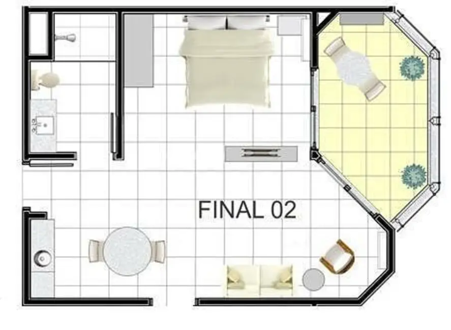 Foto 1 de Apartamento com 1 quarto à venda em Ingleses do Rio Vermelho, Florianopolis - SC