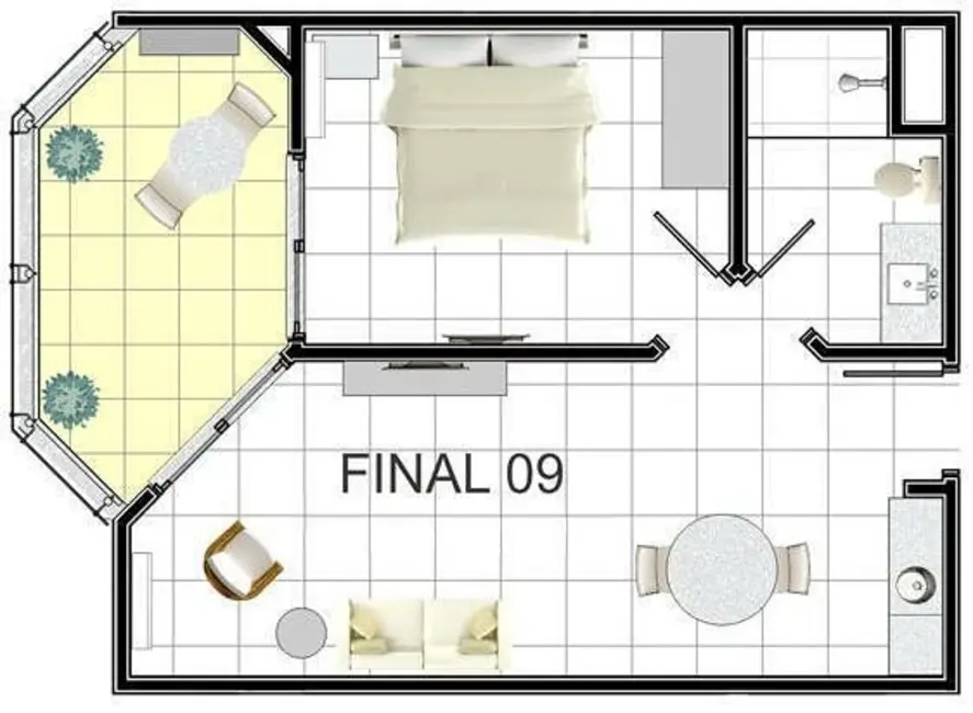 Foto 3 de Apartamento com 1 quarto à venda em Ingleses do Rio Vermelho, Florianopolis - SC