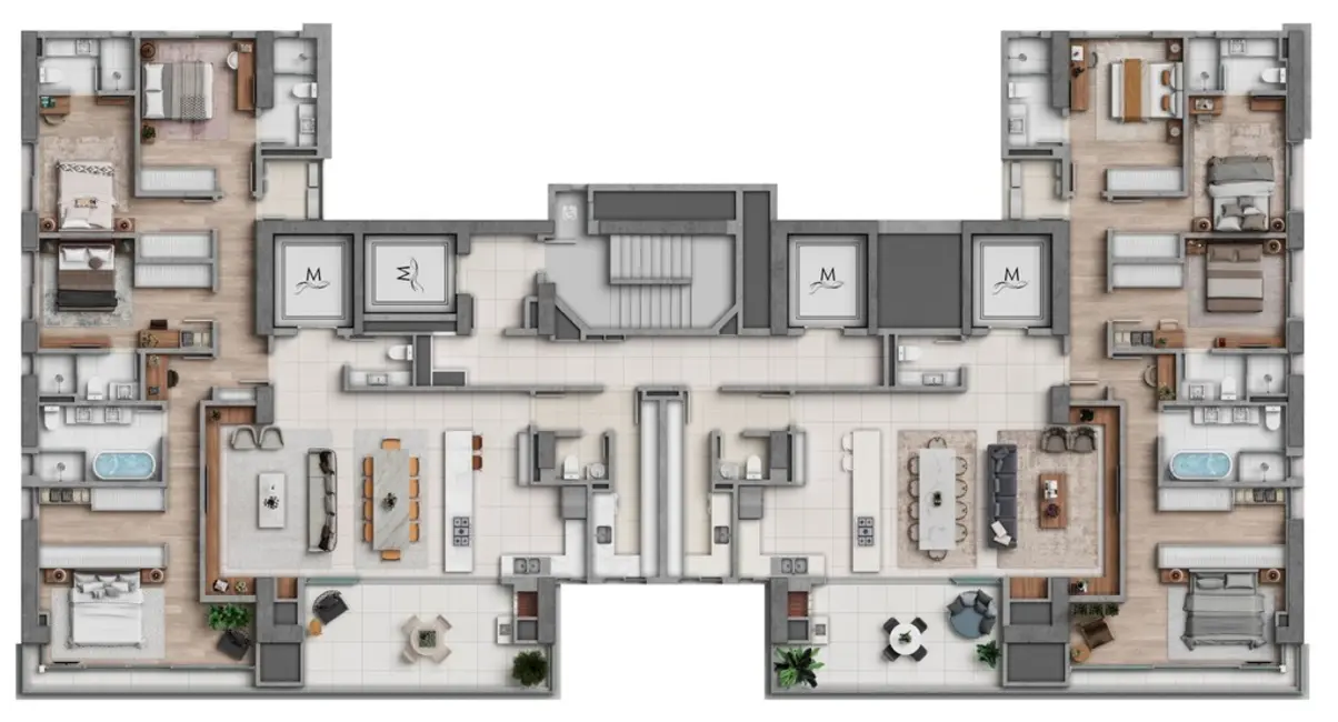 Foto 8 de Apartamento com 4 quartos à venda em Centro, Balneario Camboriu - SC