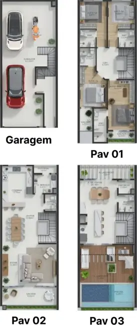 Foto 5 de Casa com 4 quartos à venda em Bombinhas - SC