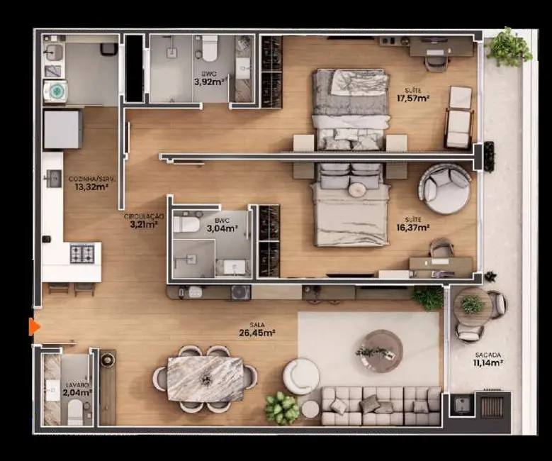 Foto 4 de Casa com 1 quarto à venda em Cachoeira do Bom Jesus, Florianopolis - SC