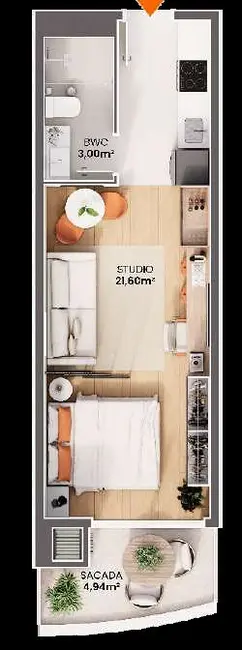 Foto 2 de Casa com 1 quarto à venda em Cachoeira do Bom Jesus, Florianopolis - SC
