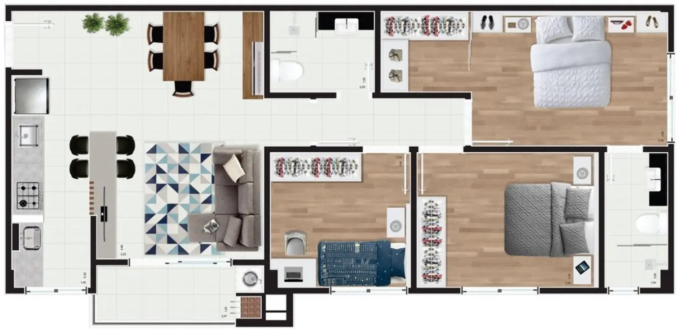 Foto 8 de Apartamento com 1 quarto à venda em Carvoeira, Florianopolis - SC