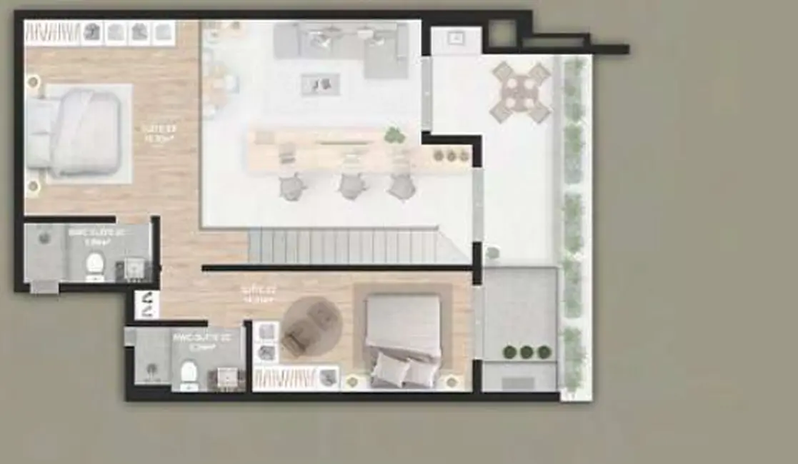 Foto 9 de Apartamento com 2 quartos à venda em Ingleses do Rio Vermelho, Florianopolis - SC