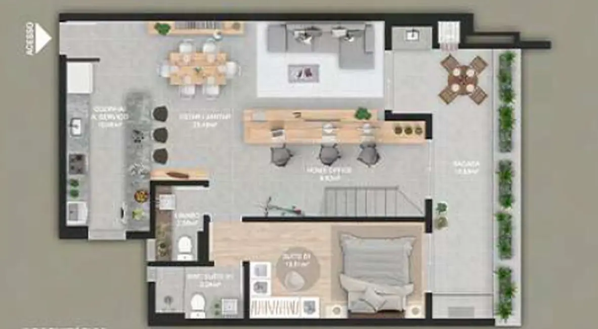 Foto 8 de Apartamento com 2 quartos à venda em Ingleses do Rio Vermelho, Florianopolis - SC