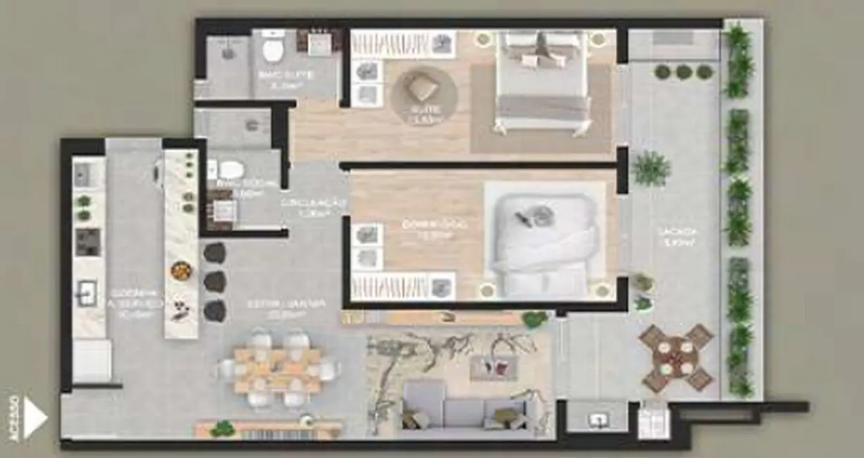 Foto 6 de Apartamento com 2 quartos à venda em Ingleses do Rio Vermelho, Florianopolis - SC