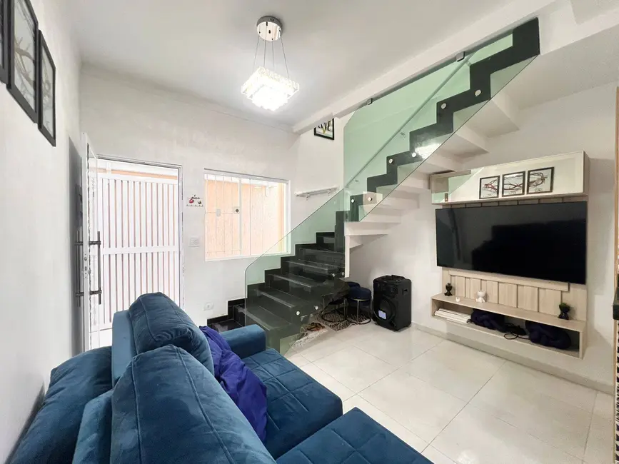 Foto 1 de Casa de Condomínio com 2 quartos à venda, 64m2 em Caiçara, Praia Grande - SP