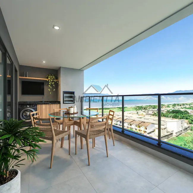 Foto 2 de Apartamento com 2 quartos à venda, 76m2 em Parque Balneário Poiares, Caraguatatuba - SP
