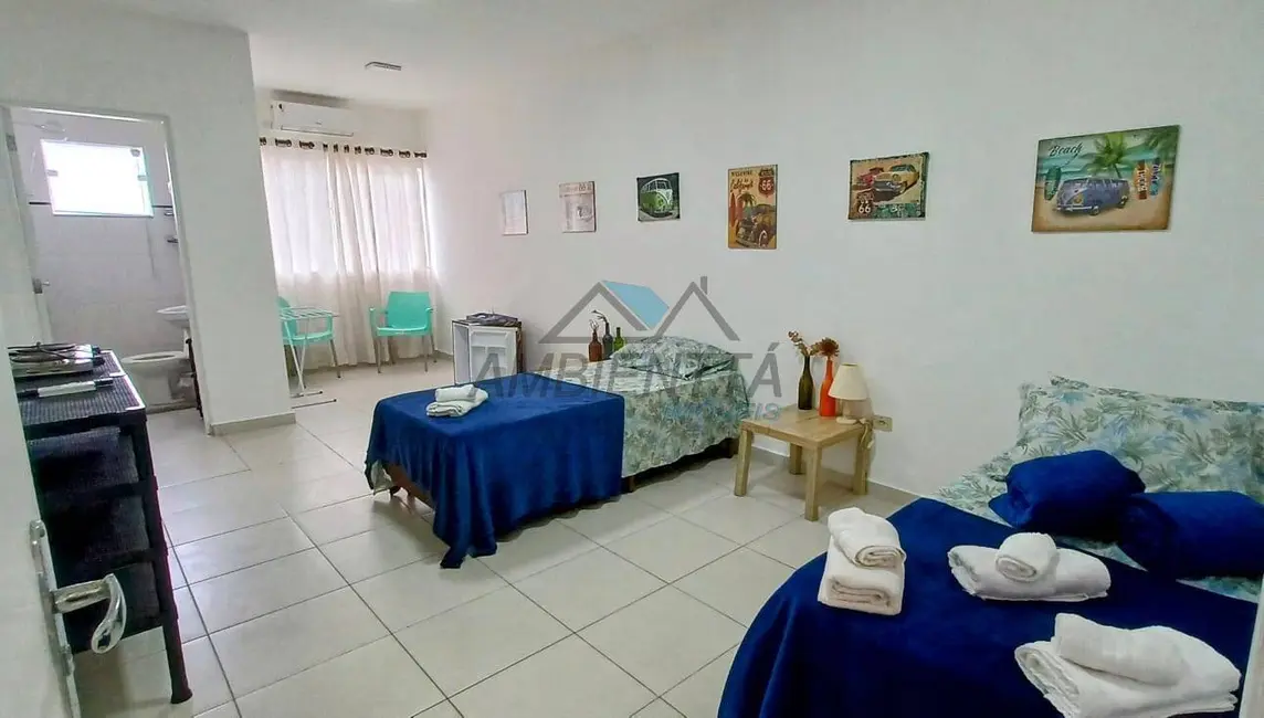 Foto 1 de Casa com 1 quarto para alugar em Centro, Caraguatatuba - SP