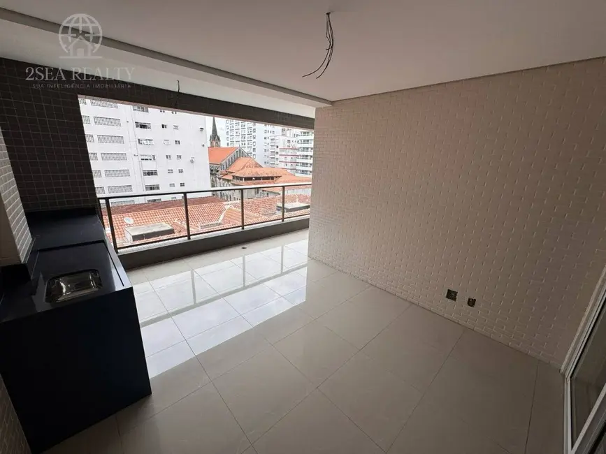 Foto 7 de Apartamento com 3 quartos à venda, 128m2 em Embaré, Santos - SP