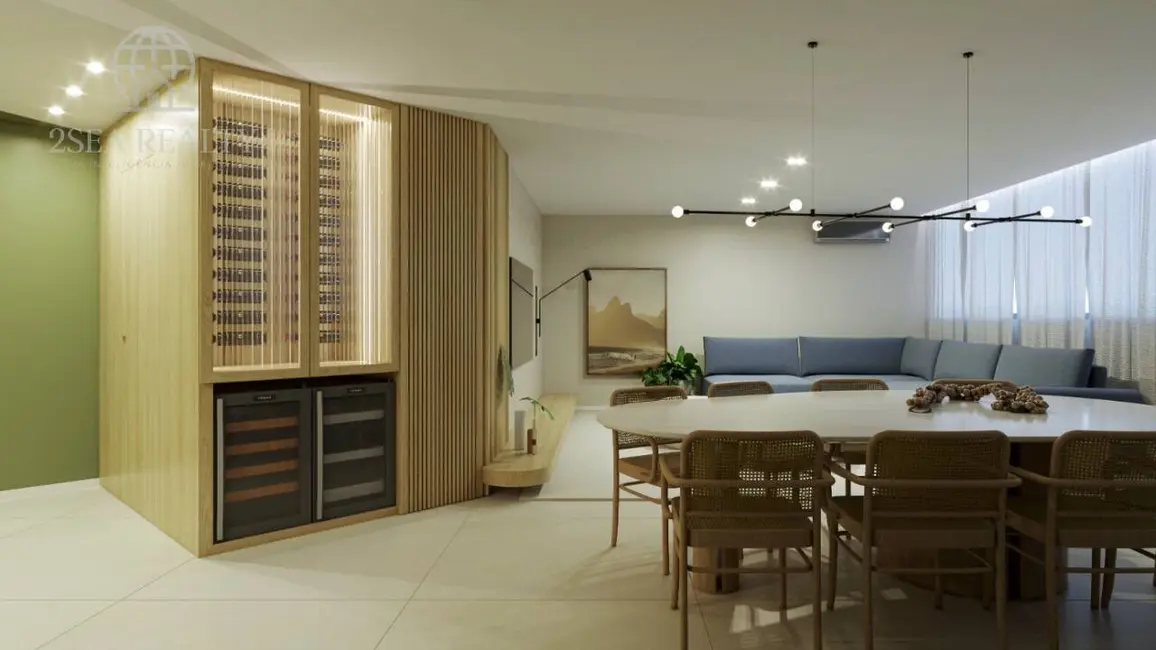 Foto 2 de Apartamento com 3 quartos à venda, 186m2 em Boqueirão, Santos - SP