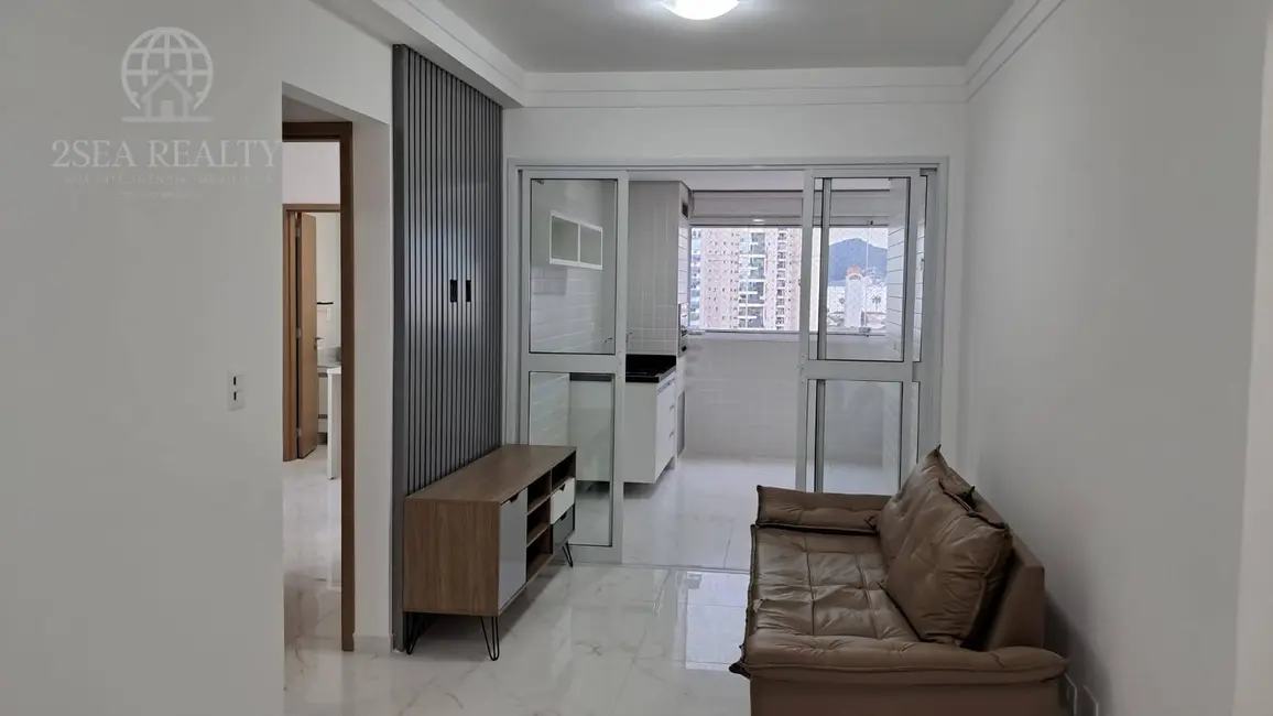 Foto 1 de Apartamento com 2 quartos para alugar, 68m2 em Boqueirão, Santos - SP