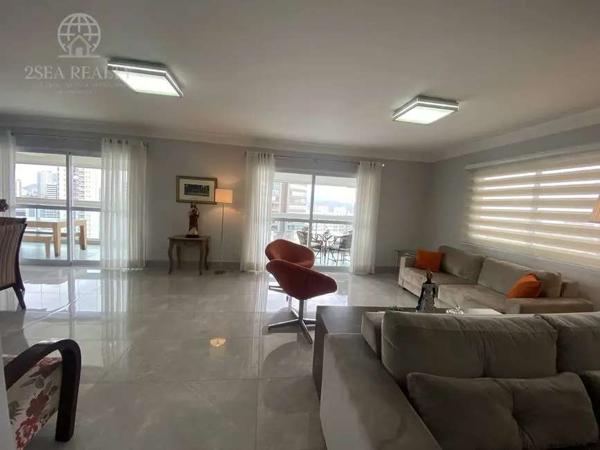 Foto 9 de Apartamento com 3 quartos à venda, 223m2 em Embaré, Santos - SP