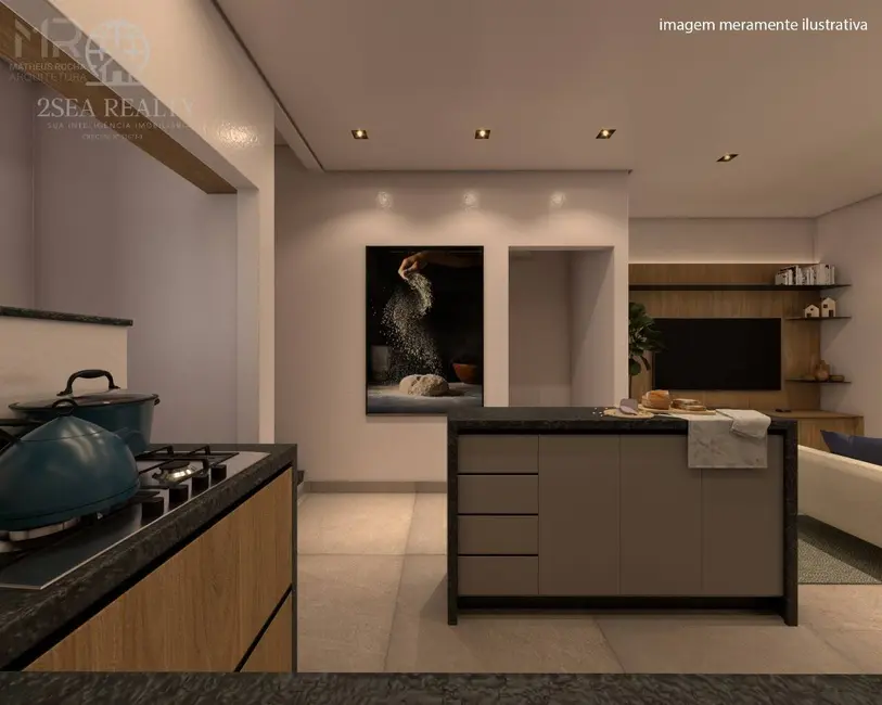 Foto 6 de Casa com 2 quartos à venda, 90m2 em Vila Mathias, Santos - SP