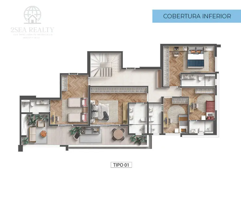 Foto 44 de Apartamento à venda em Boqueirão, Santos - SP