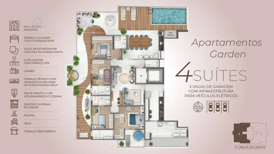 Foto 44 de Apartamento à venda em Ponta da Praia, Santos - SP