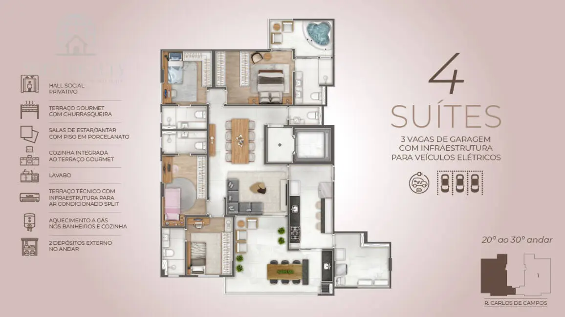 Foto 40 de Apartamento à venda em Ponta da Praia, Santos - SP