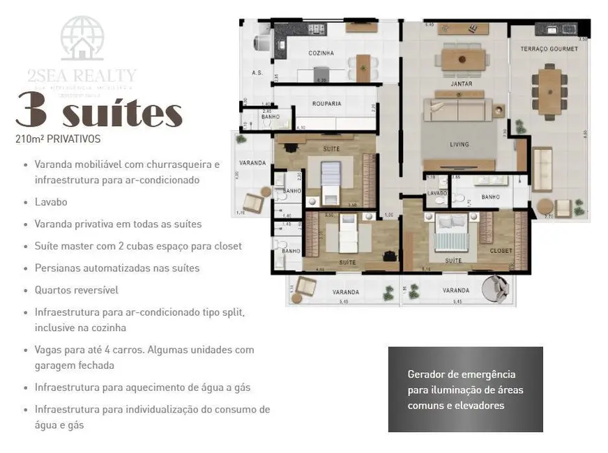 Foto 8 de Apartamento à venda em Boqueirão, Santos - SP