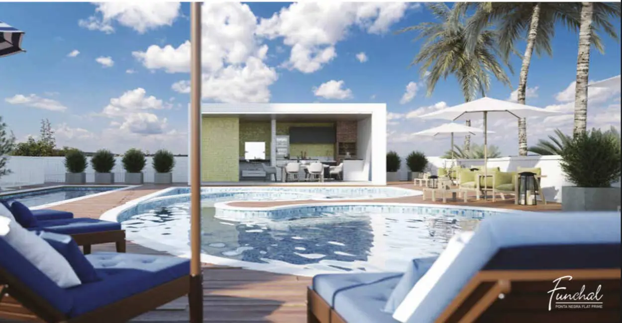 Foto 6 de Apartamento com 2 quartos à venda, 55m2 em Ponta Negra, Natal - RN