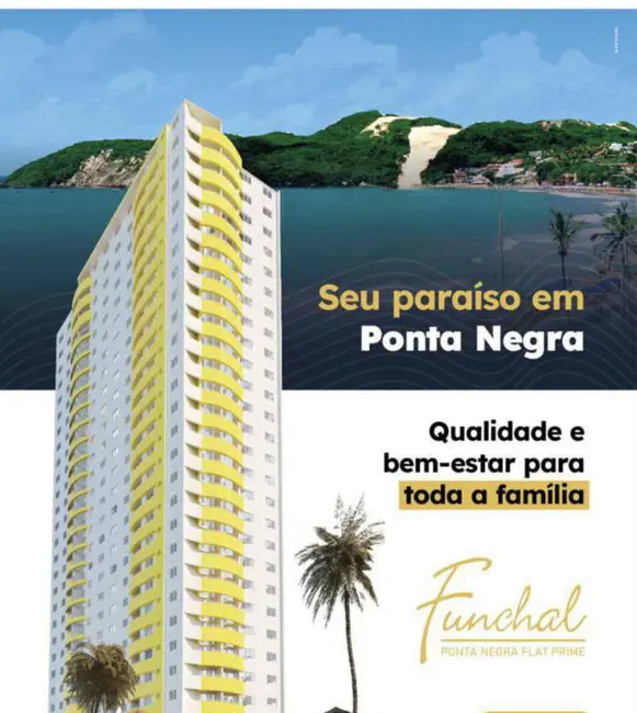Foto 8 de Apartamento com 2 quartos à venda, 55m2 em Ponta Negra, Natal - RN