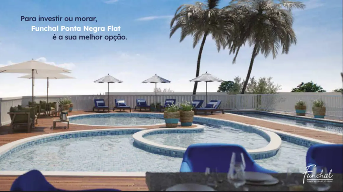 Foto 5 de Apartamento com 2 quartos à venda, 55m2 em Ponta Negra, Natal - RN