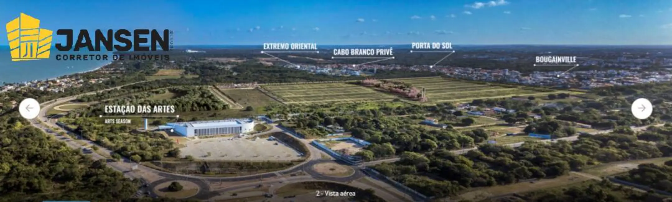 Foto 2 de Lote de Condomínio à venda, 34000m2 em Altiplano Cabo Branco, Joao Pessoa - PB