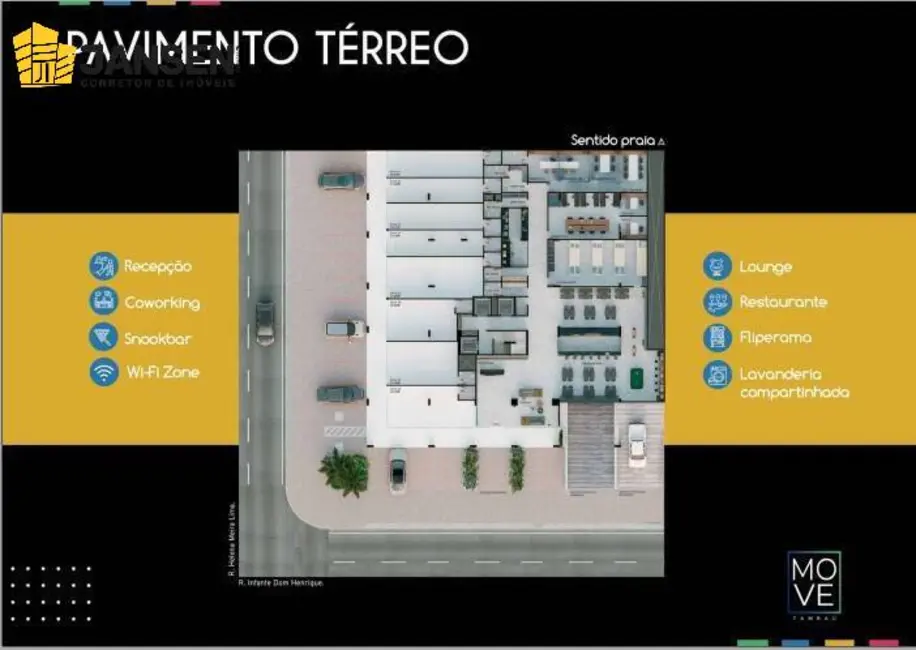 Foto 4 de Apartamento com 2 quartos à venda, 65m2 em Tambaú, Joao Pessoa - PB