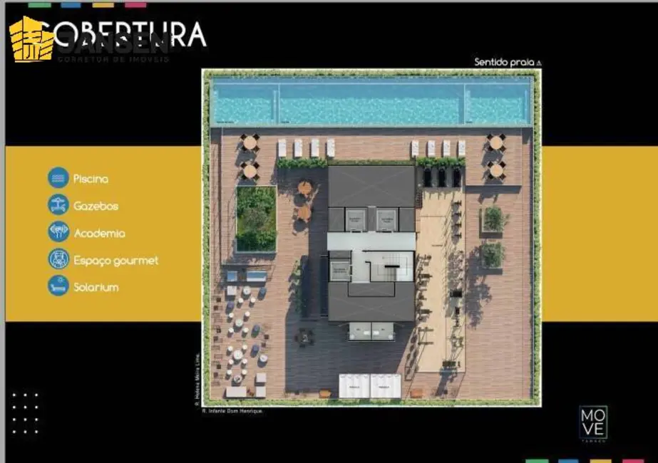 Foto 8 de Apartamento com 2 quartos à venda, 49m2 em Tambaú, Joao Pessoa - PB