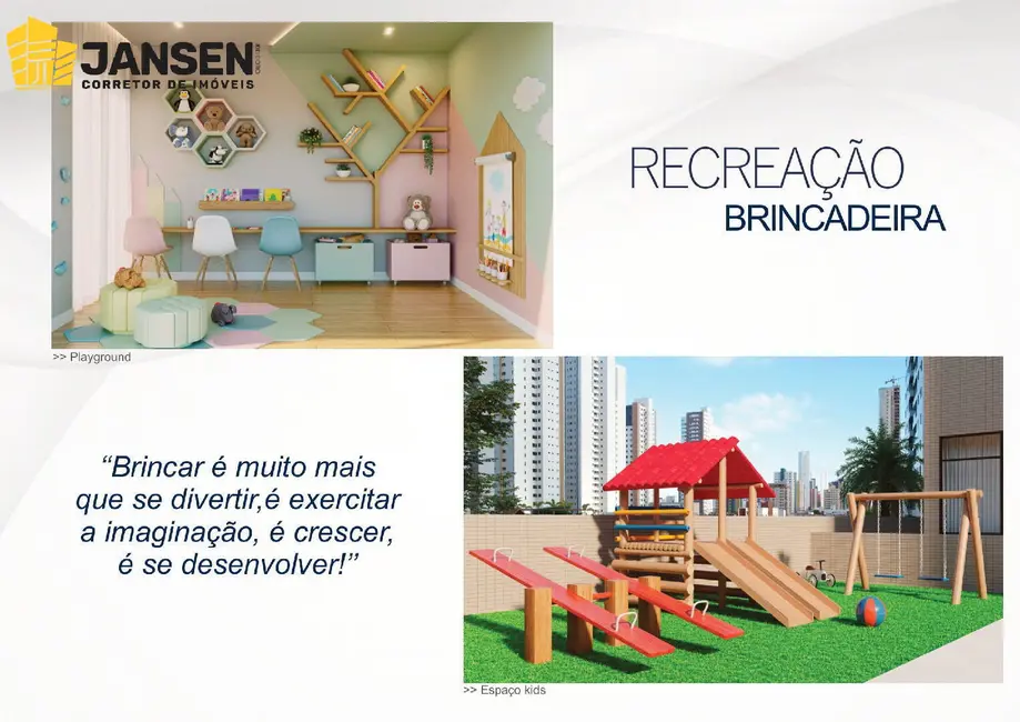 Foto 6 de Apartamento com 3 quartos à venda, 89m2 em Manaíra, Joao Pessoa - PB