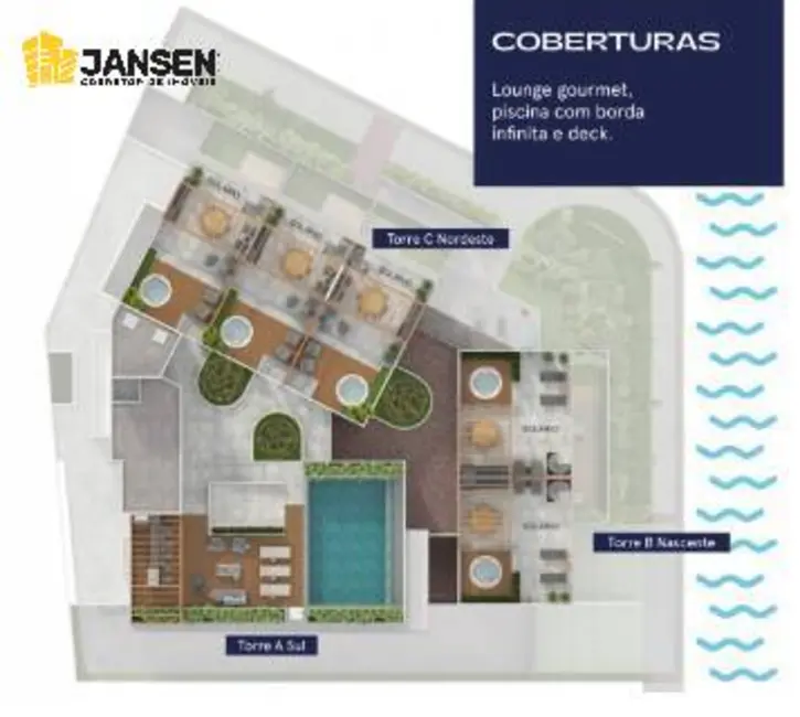 Apartamento com 2 quartos à venda, 124m2 em Bessa, Joao Pessoa - PB - imagem 4 Foto 4 de Apartamento com 2 quartos à venda, 124m2 em Bessa, Joao Pessoa - PB