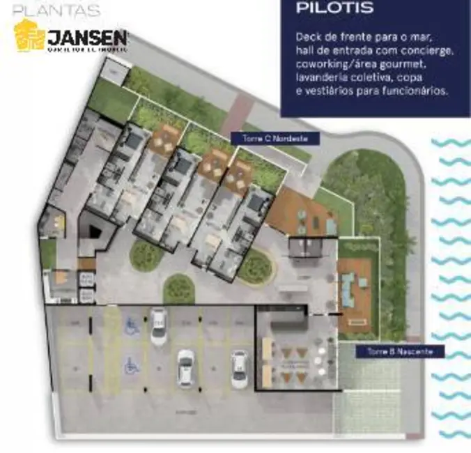 Apartamento com 2 quartos à venda, 124m2 em Bessa, Joao Pessoa - PB - imagem 6 Foto 6 de Apartamento com 2 quartos à venda, 124m2 em Bessa, Joao Pessoa - PB