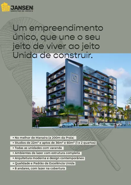Apartamento com 1 quarto à venda, 36m2 em Manaíra, Joao Pessoa - PB - imagem 5 Foto 5 de Apartamento com 1 quarto à venda, 36m2 em Manaíra, Joao Pessoa - PB