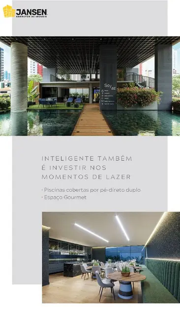 Foto 6 de Apartamento com 1 quarto à venda, 20m2 em Manaíra, Joao Pessoa - PB