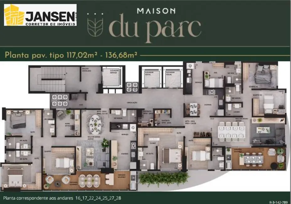 Apartamento com 3 quartos à venda, 132m2 em Jardim Oceania, Joao Pessoa - PB - imagem 41 Foto 41 de Apartamento com 3 quartos à venda, 132m2 em Jardim Oceania, Joao Pessoa - PB