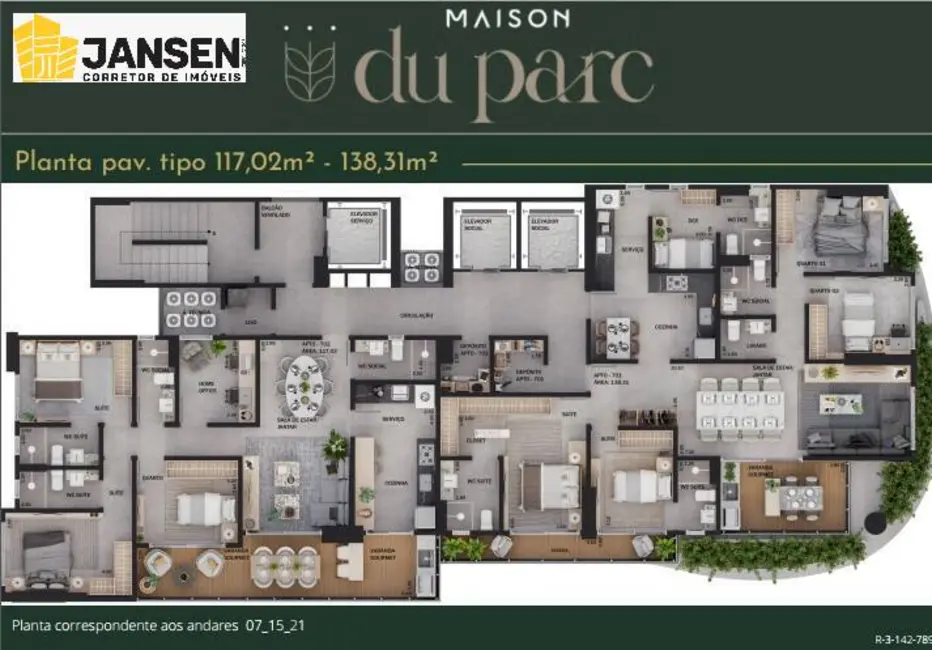 Apartamento com 3 quartos à venda, 132m2 em Jardim Oceania, Joao Pessoa - PB - imagem 39 Foto 39 de Apartamento com 3 quartos à venda, 132m2 em Jardim Oceania, Joao Pessoa - PB