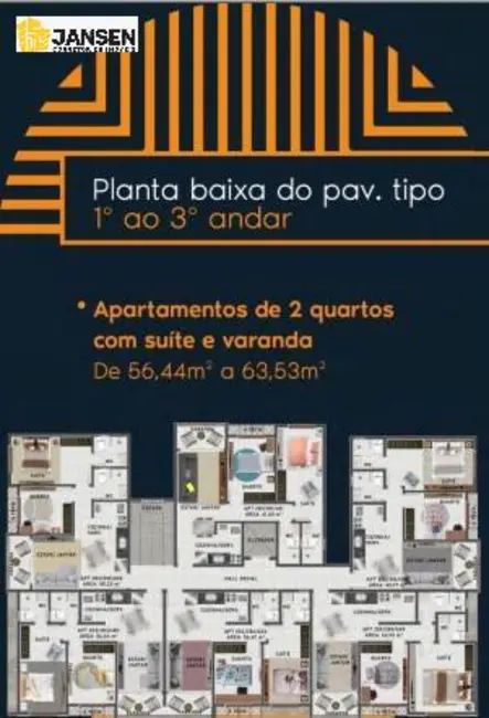 Foto 9 de Apartamento com 2 quartos à venda, 56m2 em Cristo Redentor, Joao Pessoa - PB