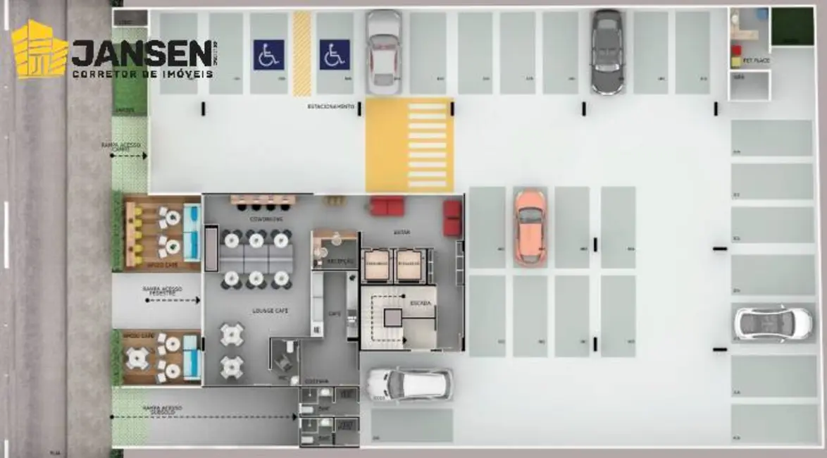 Foto 8 de Apartamento com 3 quartos à venda, 62m2 em Cabo Branco, Joao Pessoa - PB