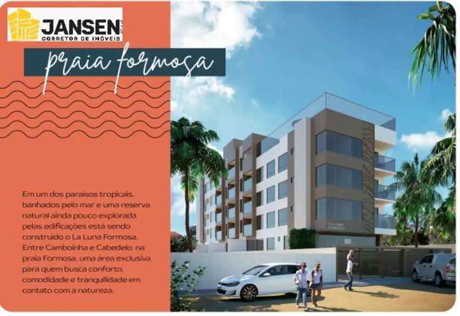 Foto 2 de Apartamento com 2 quartos à venda, 56m2 em Cabedelo - PB