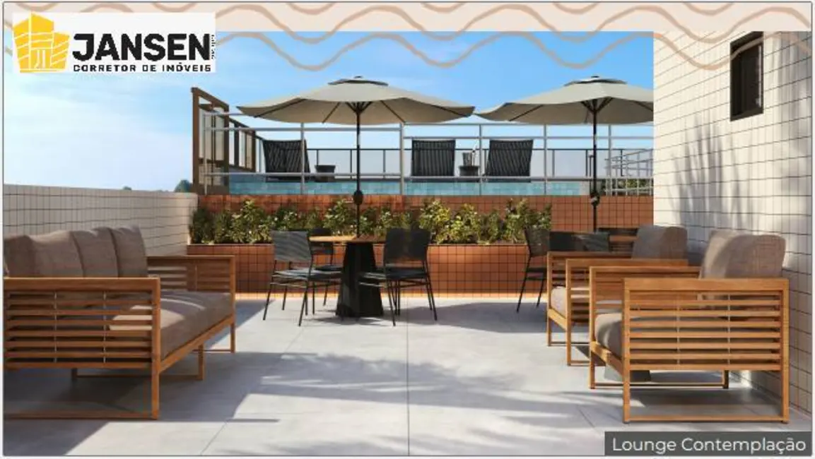 Foto 3 de Apartamento com 2 quartos à venda, 54m2 em Cabedelo - PB