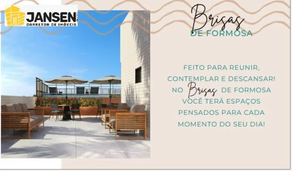 Foto 5 de Apartamento com 2 quartos à venda, 54m2 em Cabedelo - PB