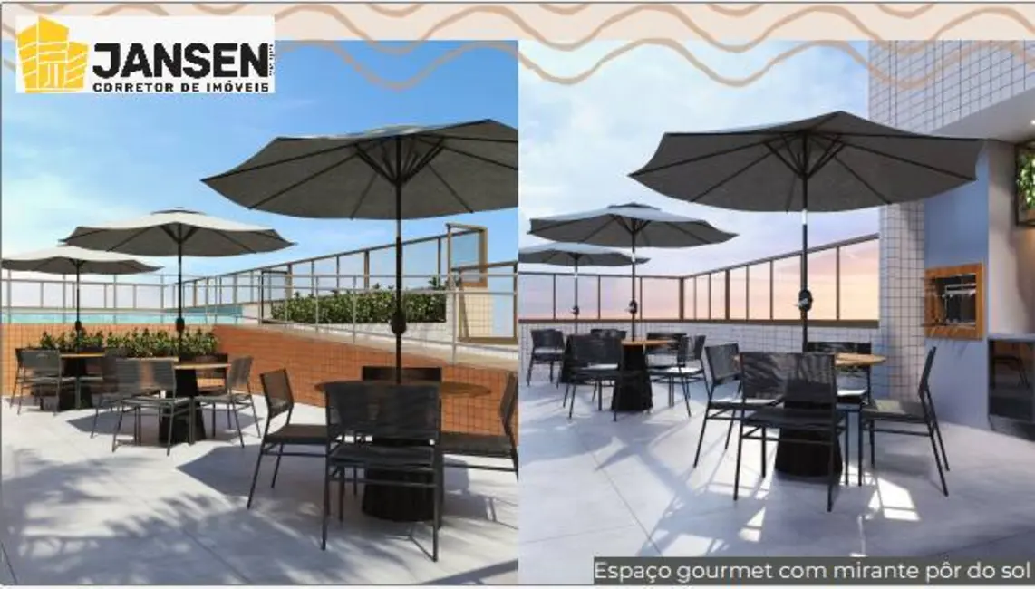 Foto 4 de Apartamento com 2 quartos à venda, 54m2 em Cabedelo - PB