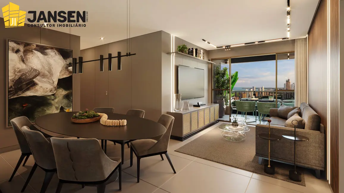 Foto 7 de Apartamento com 3 quartos à venda, 122m2 em Brisamar, Joao Pessoa - PB