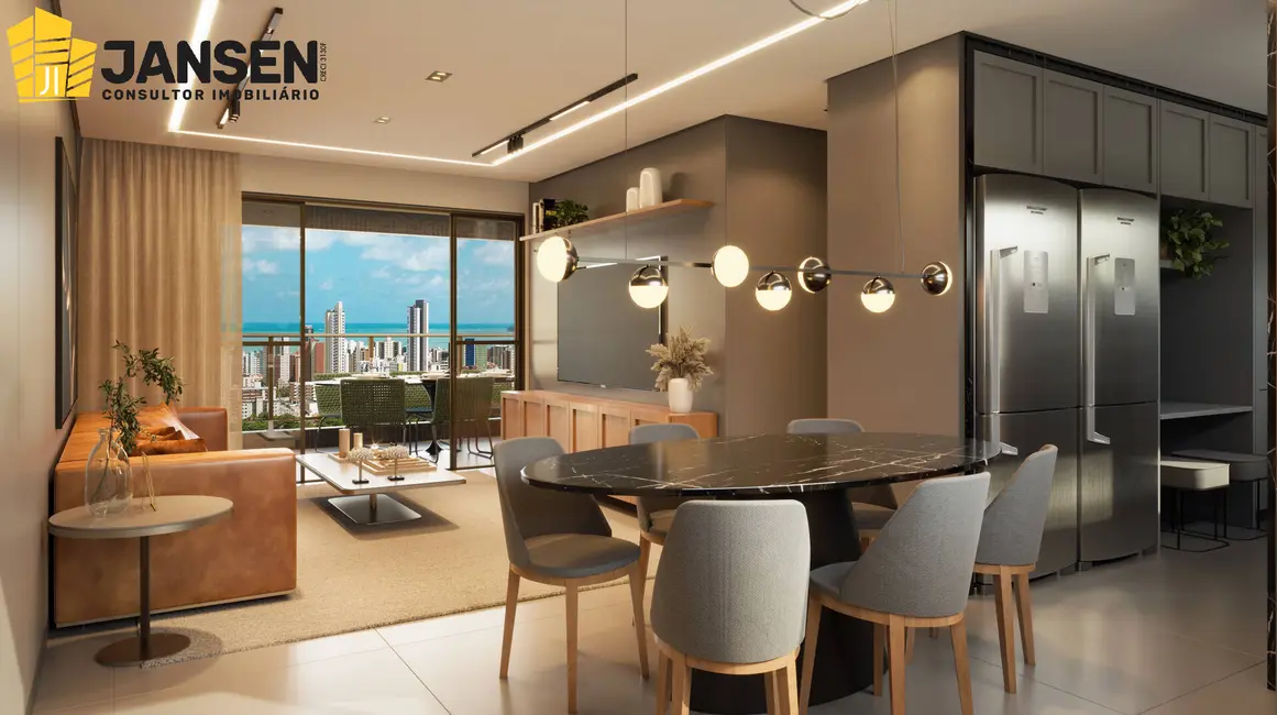 Foto 6 de Apartamento com 3 quartos à venda, 96m2 em Brisamar, Joao Pessoa - PB